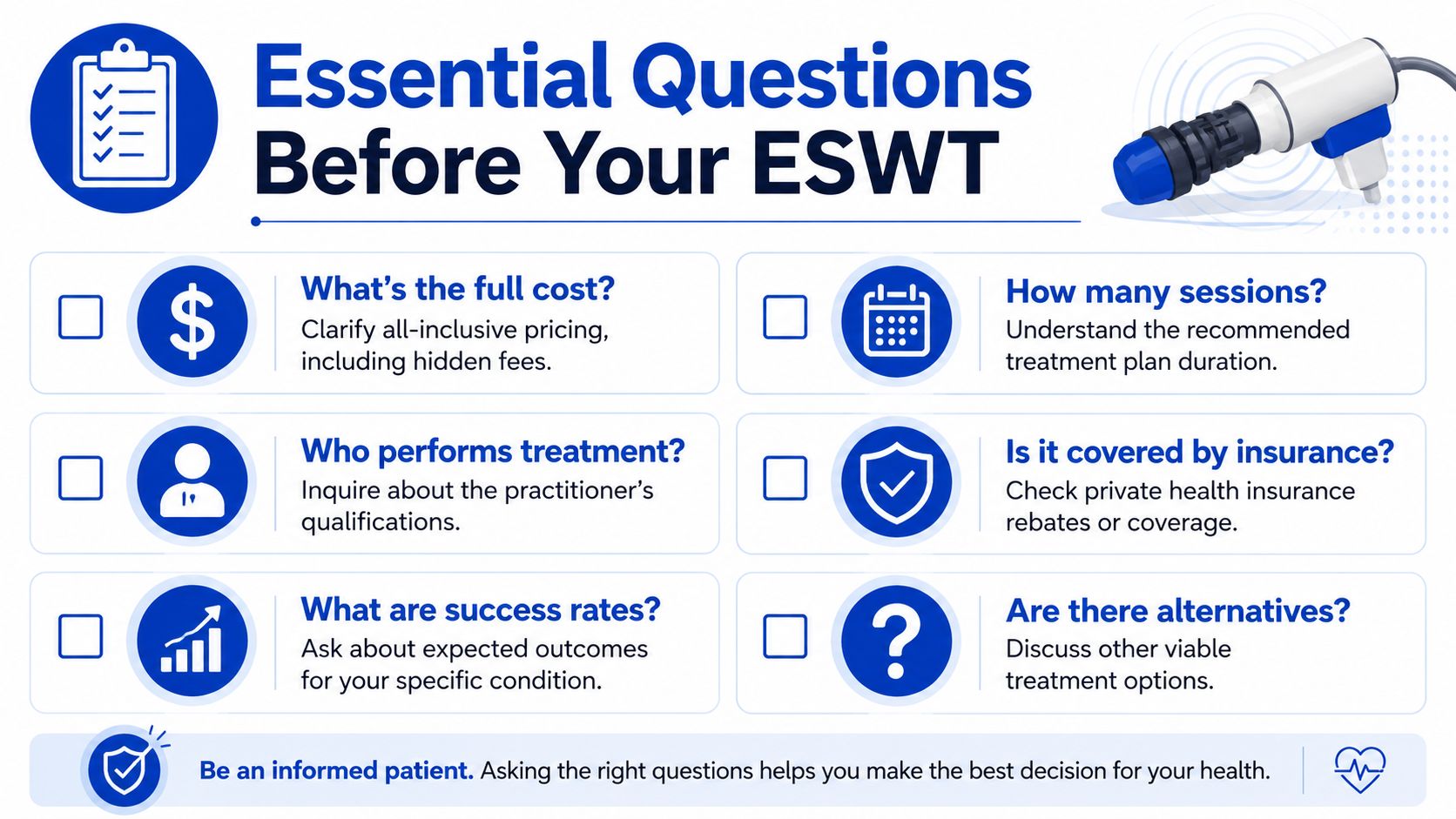 Your Next Steps Questions to Ask Before Booking