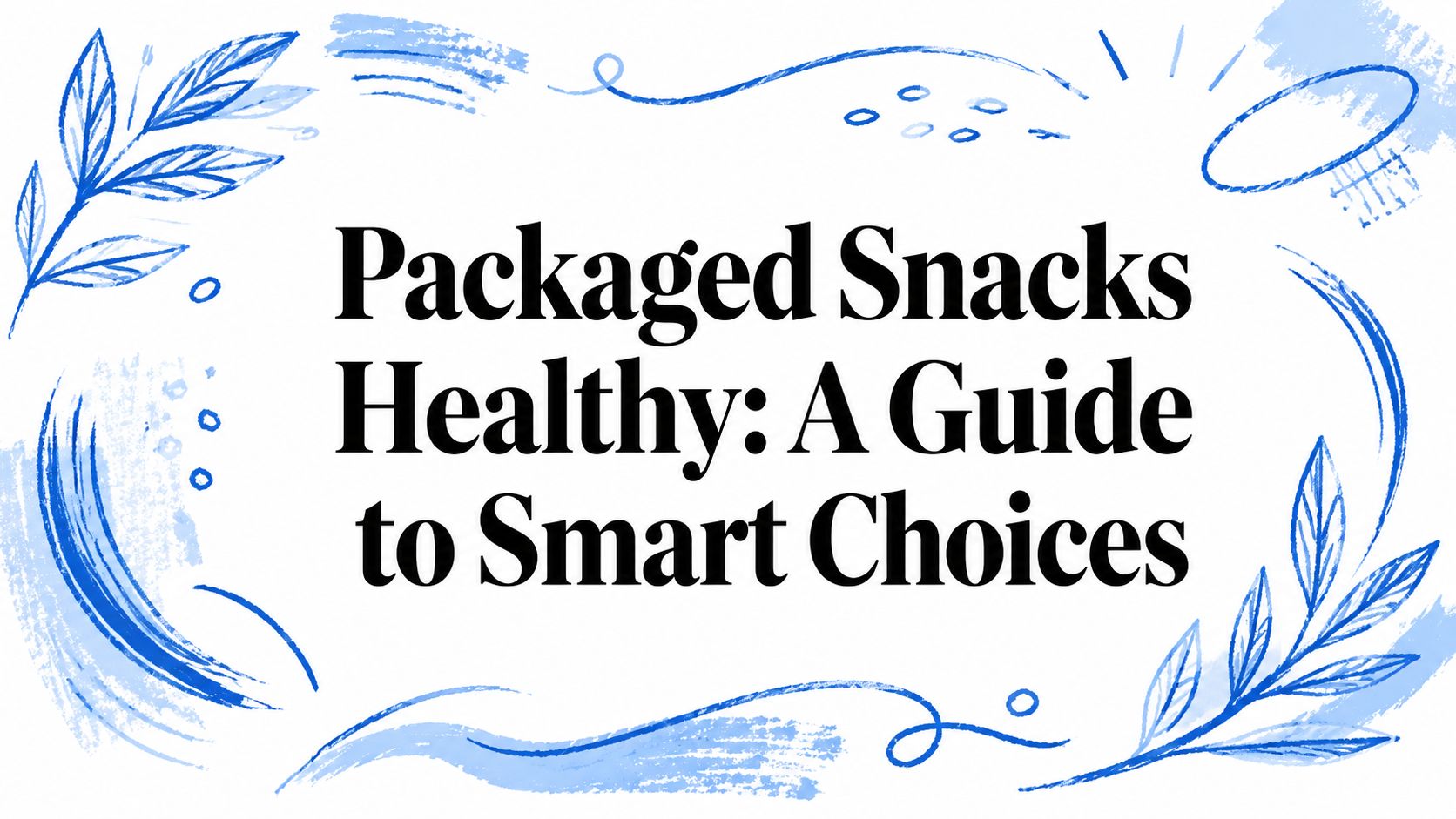 Packaged Snacks Healthy: A Guide to Smart Choices